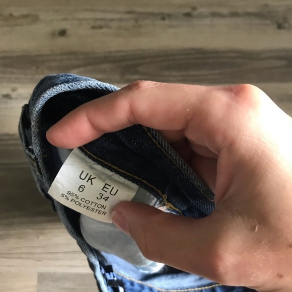 NWT Nasty Gal Let's Play Denim Shorts - Picture 4 of 4